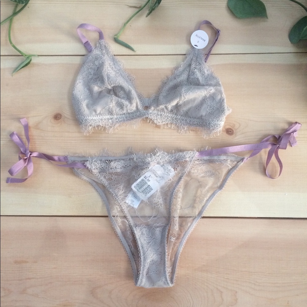 Sexy lace underwear set